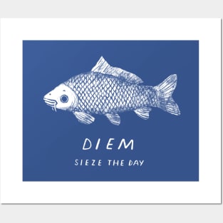 carp diem Posters and Art